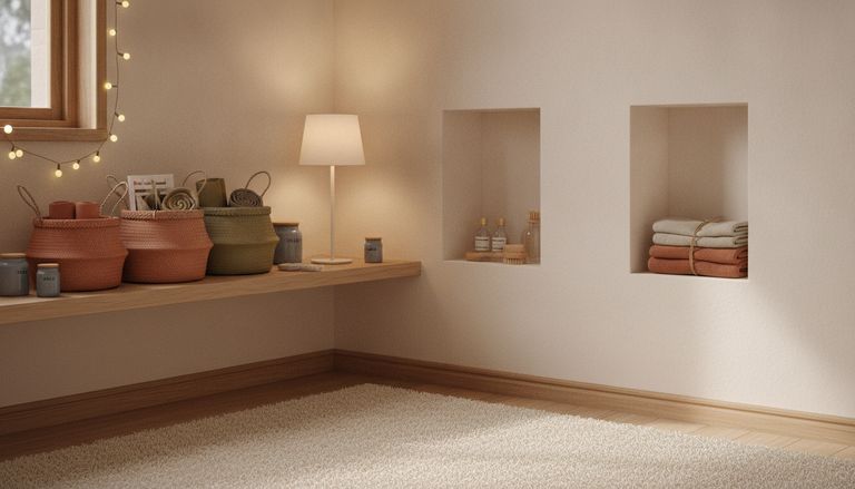 Aménagement petit salon 10m2 : toutes les astuces : Éclairage et rangement : les finitions qui changent tout